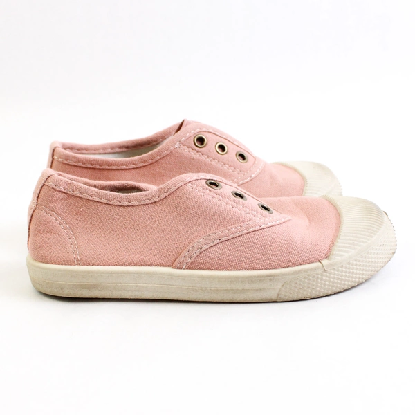 Bella Newman Pink Girl Shoes Size 30 Slip On Elastic