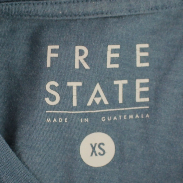 Free State New York Empire State Graphic T-Shirt Men's Size XS Blue