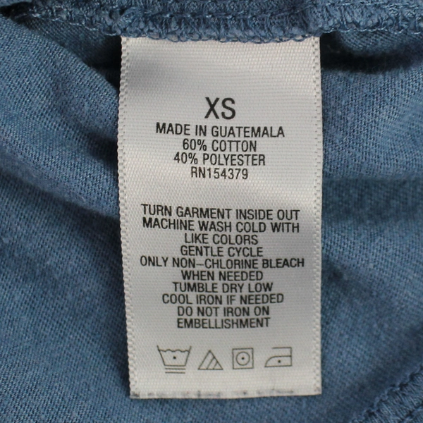 Free State New York Empire State Graphic T-Shirt Men's Size XS Blue