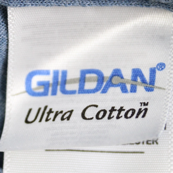 Gildan Men's California Republic T Shirt Top Size Small Blue Graphic Print