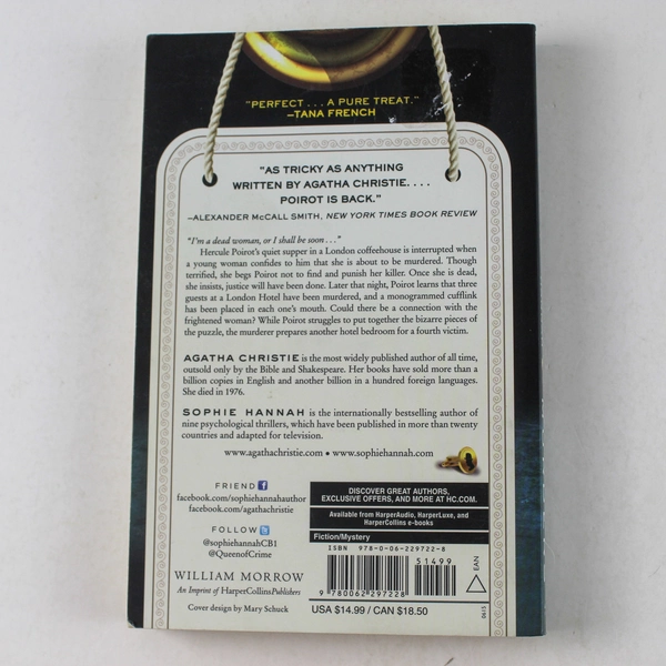 Monogram Murders A New Hercule Poirot Mystery Agatha Christie Hannah 2014 PB