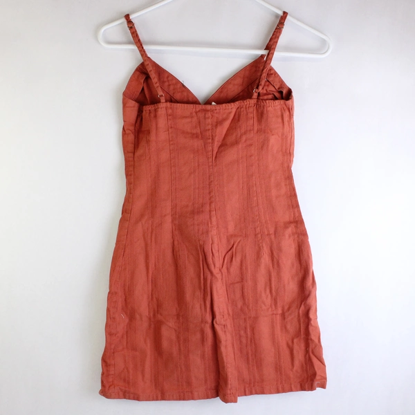 Sky and Sparrow Sleeveless Button Front Dress Size Small