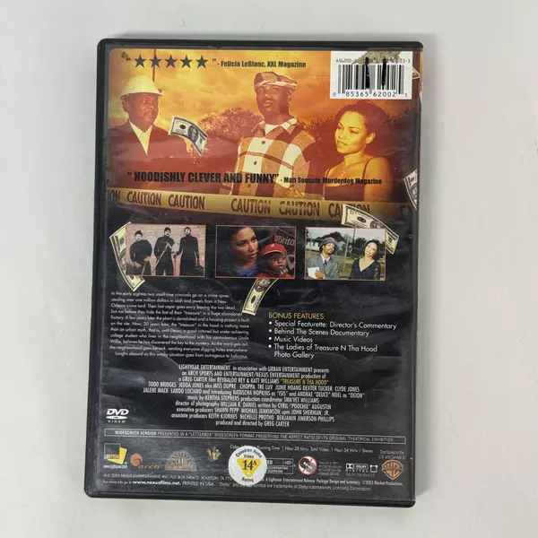Treasure N Tha Hood DVD 2005 Katt Williams Todd Bridges