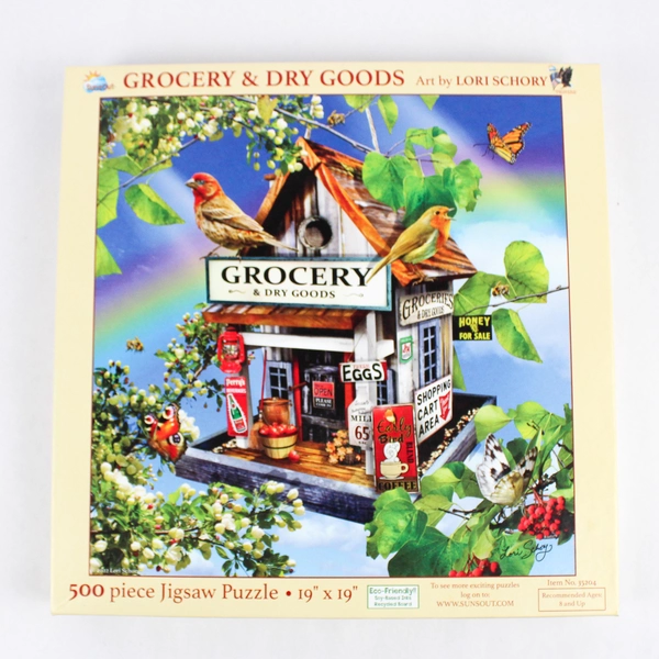 Grocery and Dry Goods 500 Piece Jigsaw Puzzle By Lori Schory