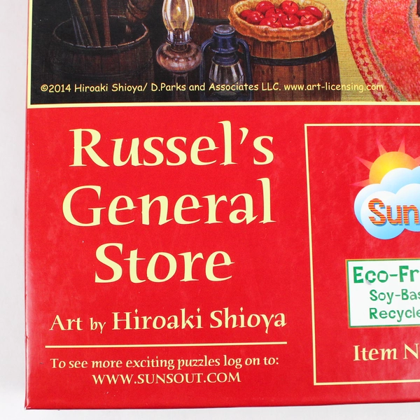 SunsOut Russel's General Store 550 pc Jigsaw Puzzle 37475