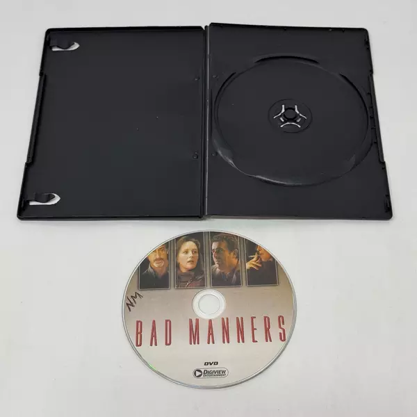 Bad Manners DVD 1998 David Strathairn Bonnie Bedelia Saul Rubinek