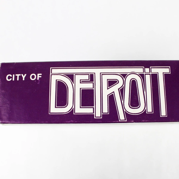 City of Detroit Jigsaw Puzzle Buffalo Games 504 Pieces 1988 Complete