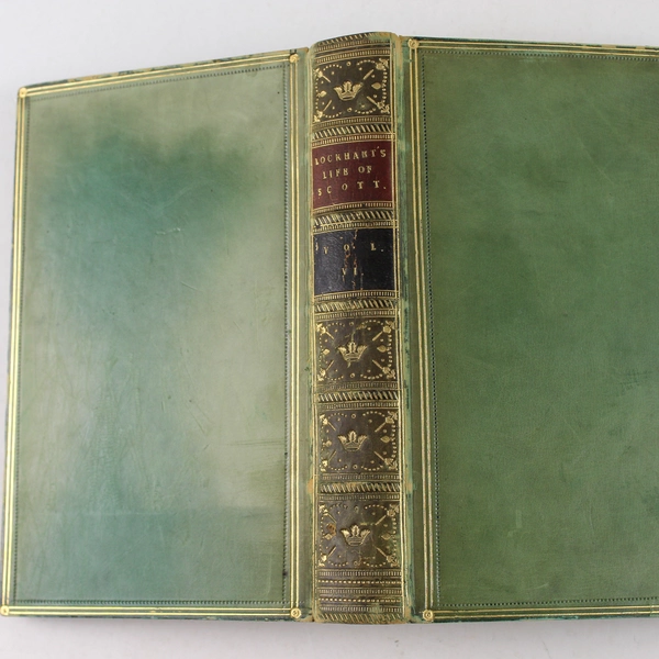 Memoirs Of The Life Of Sir Walter Scott Bart J.G. Lockhart 1839 Hardcover