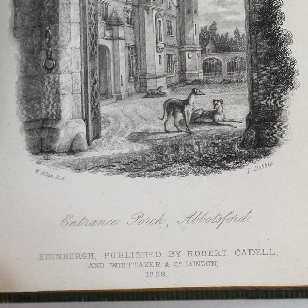 Memoirs Of The Life Of Sir Walter Scott Bart J.G. Lockhart 1839 Hardcover