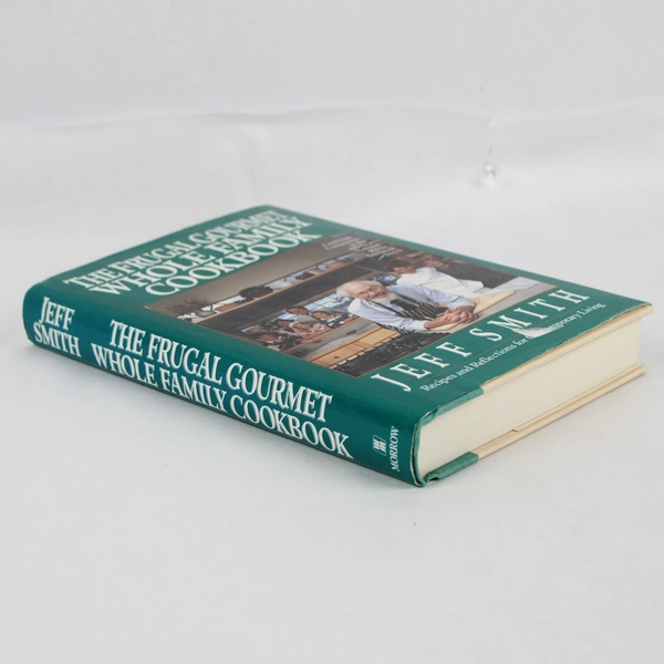 Jeff Smith The Frugal Gourmet Whole Family Cookbook 1992 Hardcover Dust Jacket