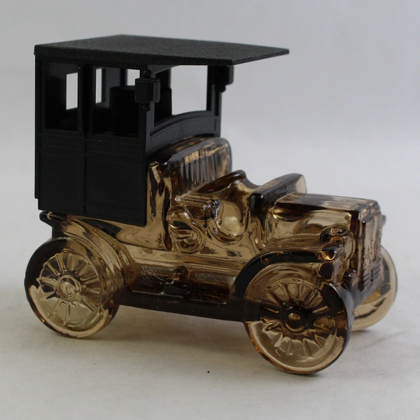 Vtg Avon Tai Wings After Shave Empty Bottle Brown Glass REO Car