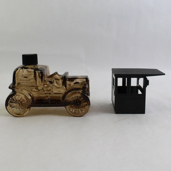 Vtg Avon Tai Wings After Shave Empty Bottle Brown Glass REO Car