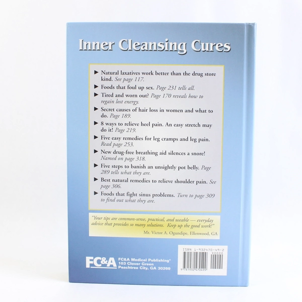 Inner Cleansing Cures by Frank W. Cawood and Associates Staff 2004 Hardcover