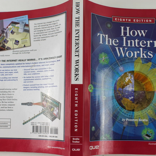 How the Internet Works by Preston Gralla 2007 8th Edition Paperback