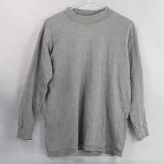 Nordstrom Light Gray Long-Sleeved Cotton Shirt Men's Medium - Good Condition