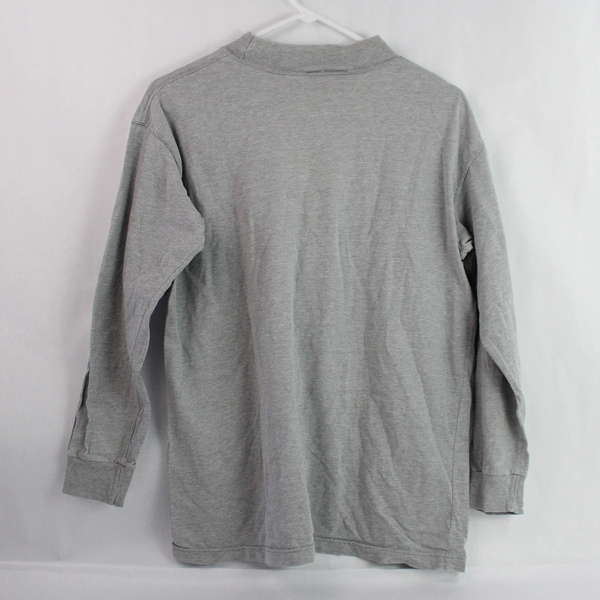 Nordstrom Light Gray Long-Sleeved Cotton Shirt Men's Medium - Good Condition