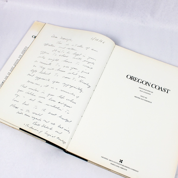 Oregon Coast by Archie Satterfield Photos by Ray Atkeson 1972 HC DJ