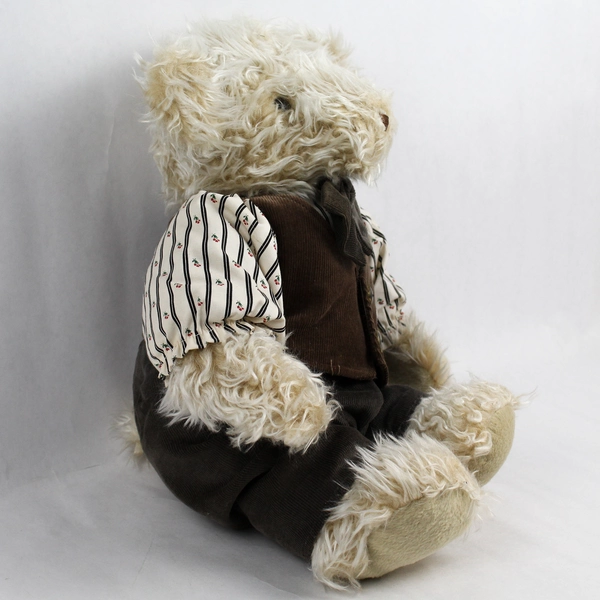 Dressed Up Boy Teddy Bear Plush Stuffed Toy 16" Good Condition