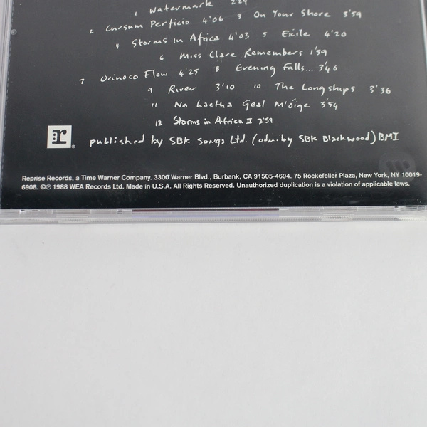 Enya Watermark Audio CD 1988 WEA Reprise Pre-Owned Faint Scratches