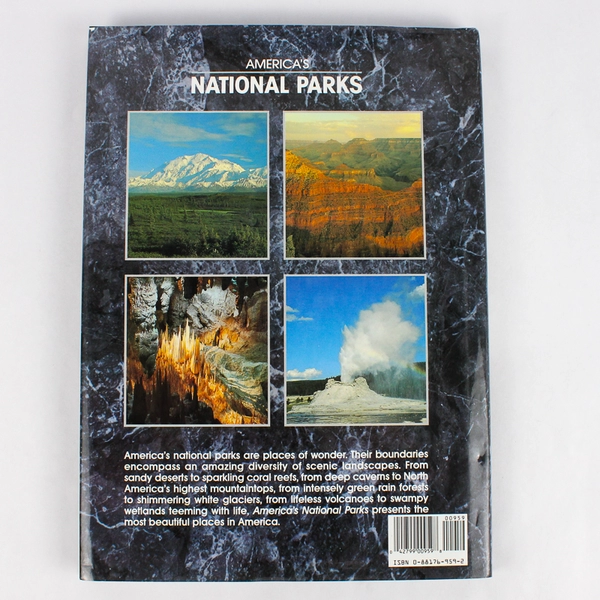 America’s National Parks by John Boslough Photo Book 1990 Hardcover Dust Jacket