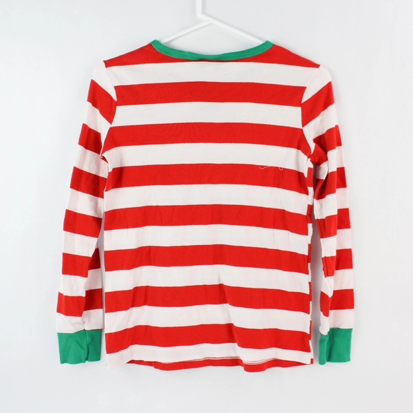 Target Wondershop Christmas Striped Long Sleeve Shirt Women's Size S