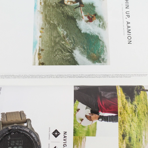 Surfer Magazine June 2013 - Into The Canadian Wild - Good Condition