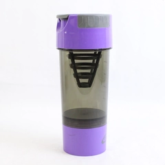 Cyclone Cup Shaker Purple and Black Lock Cap Drink Mixing BPA Free