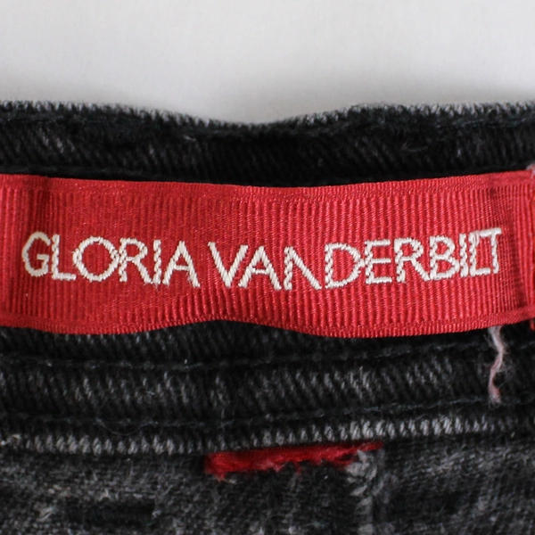 Gloria Vanderbilt Black Denim Jeans Women's 29x28