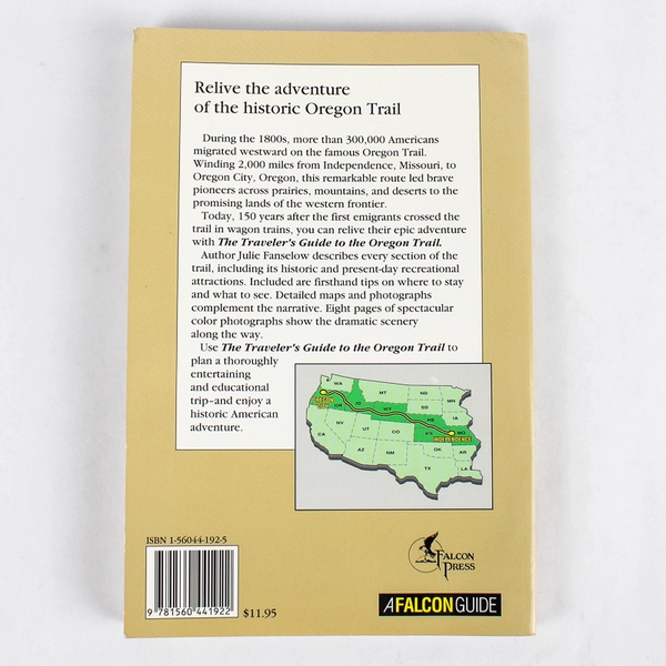 Traveler's Guide to the Oregon Trail by Julie Fanselow 1992 Paperback