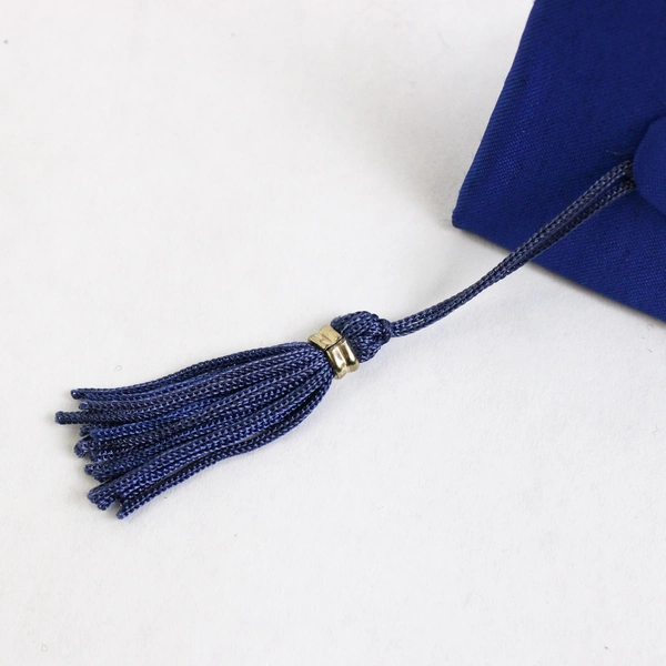 Lot of 7 Blue Graduation Caps for Keychains Party Favors or Decoration