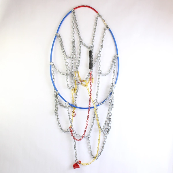 Set of 2 Quality Chain Corp Diamond Back European Hoop Style Tire Chains