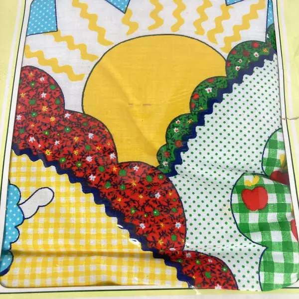 Vintage Bee Crafty Outline Quilting Kit #1172 Country Choo Choo