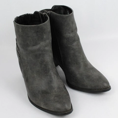 Very Volatile Los Angeles Gray Boots Women's Size 8.5 - Chic 3.25" Heel