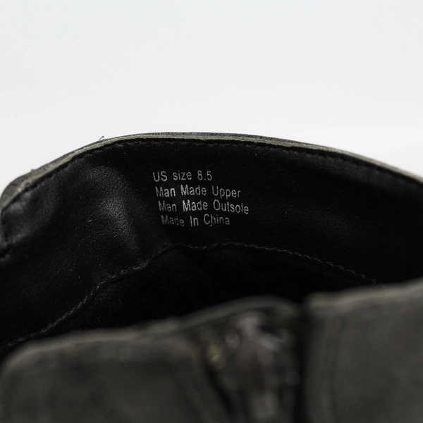 Very Volatile Los Angeles Gray Boots Women's Size 8.5 - Chic 3.25" Heel