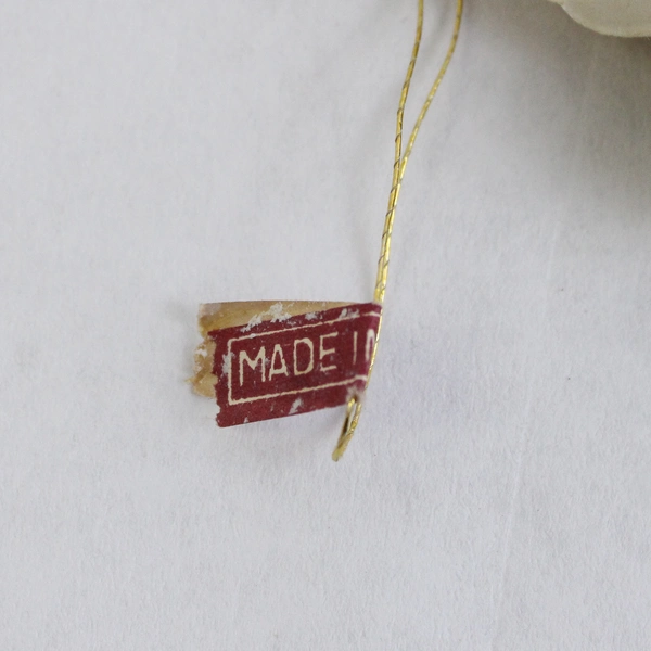 Vintage Shiny Brite Angel Ornament Composite Tulle Wings 1950s Japan