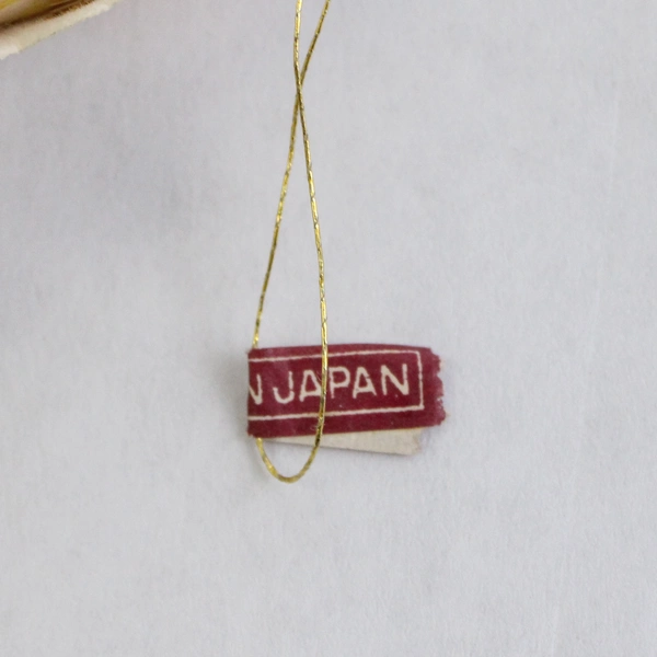 Vintage Shiny Brite Angel Ornament Composite Tulle Wings 1950s Japan