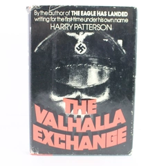 Vintage WWII Novel "The Valhalla Exchange" by Harry Patterson 1977 Hardcover