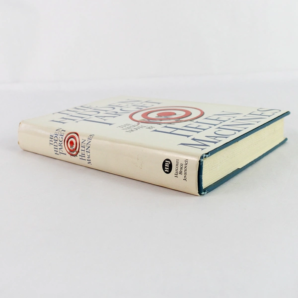 Vintage 1980 The Hidden Target by Helen MacInnes Hard Cover Book Club Edition