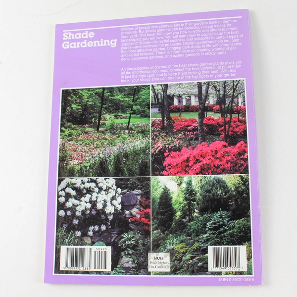 Shade Gardening Ortho Books Staff A. Cort Sinnes 1996 Paperback