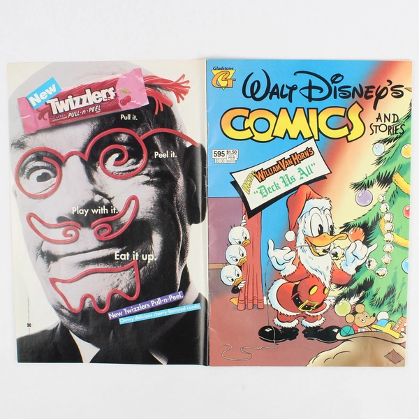 Walt Disney's Comics And Stories #595 "Deck Us All" by William Van Horn 1994