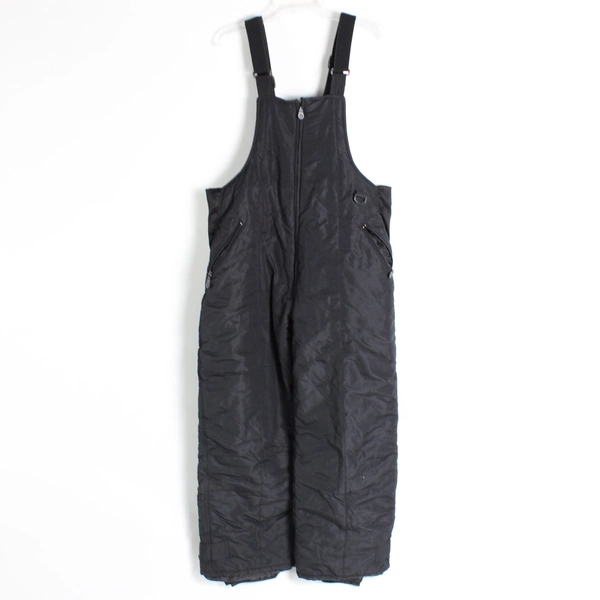 Athletic Works Men's L 36/38 Snow Ski Bib, Insulated Black Polyester