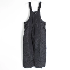 Athletic Works Men's L 36/38 Snow Ski Bib, Insulated Black Polyester