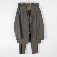Vintage Saxony Hall 3 Piece Suit Men's XL Jacket 36 x 32 Pants