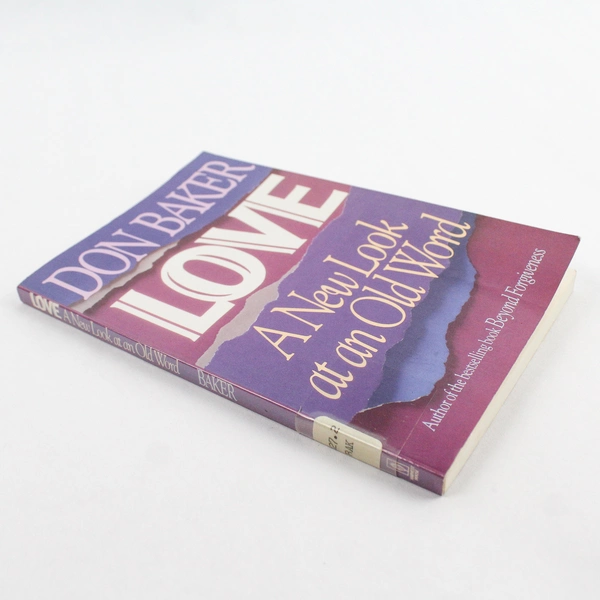 Love A New Look at an Old Word by Don Baker 1988 Ex-Library Paperback