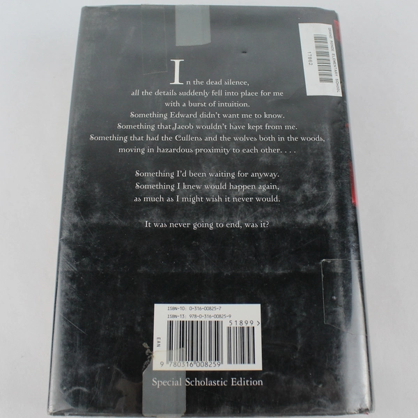 Eclipse by Stephenie Meyer Twilight Series Book 3 Hardcover First Edition