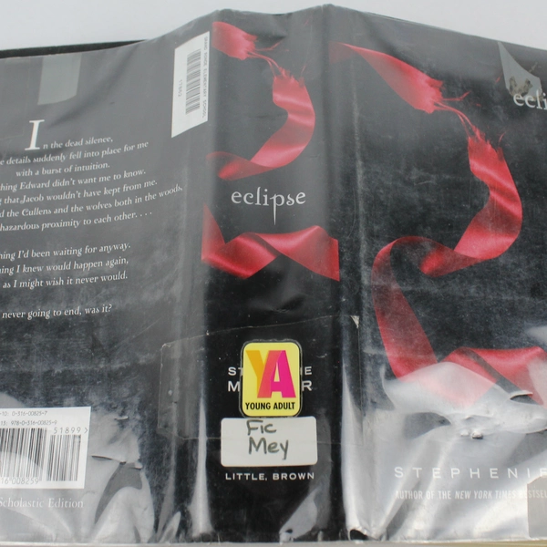 Eclipse by Stephenie Meyer Twilight Series Book 3 Hardcover First Edition