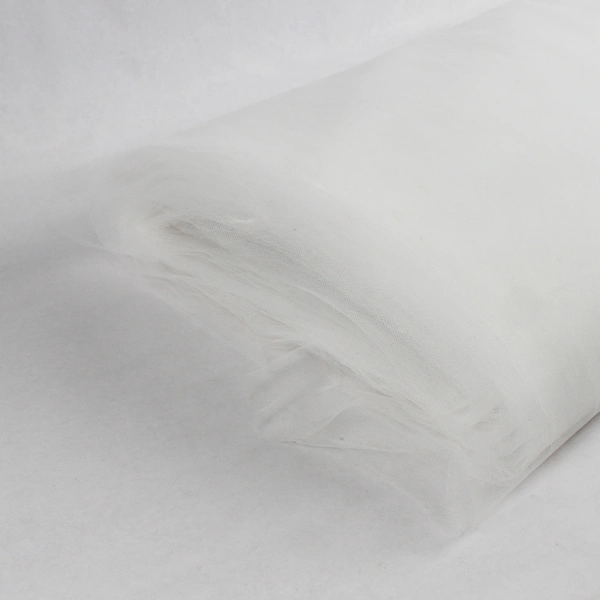 54" x 40 Yards of White Tulle for DIY Decorating and Crafting