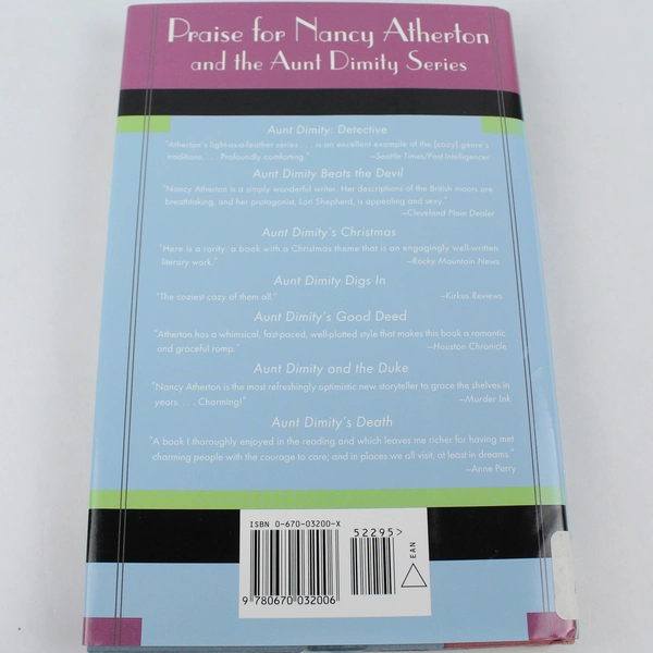 Aunt Dimity Takes a Holiday Hardcover by Nancy Atherton - Good Condition