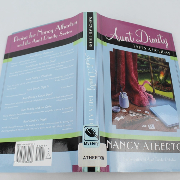 Aunt Dimity Takes a Holiday Hardcover by Nancy Atherton - Good Condition