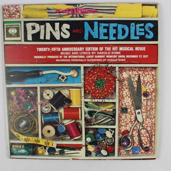 Pins and Needles 25th Anniversary Edition Harold Rome Columbia Stereo